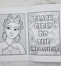 Load image into Gallery viewer, Black Girl Magic Coloring Book