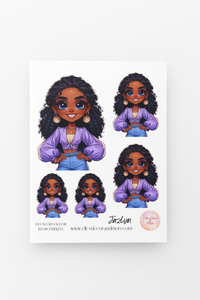Jazlyn Sticker Sheet (Doll Only)