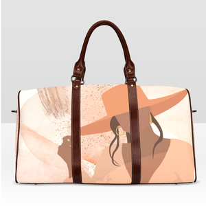 Orange Hat Large Travel Bag