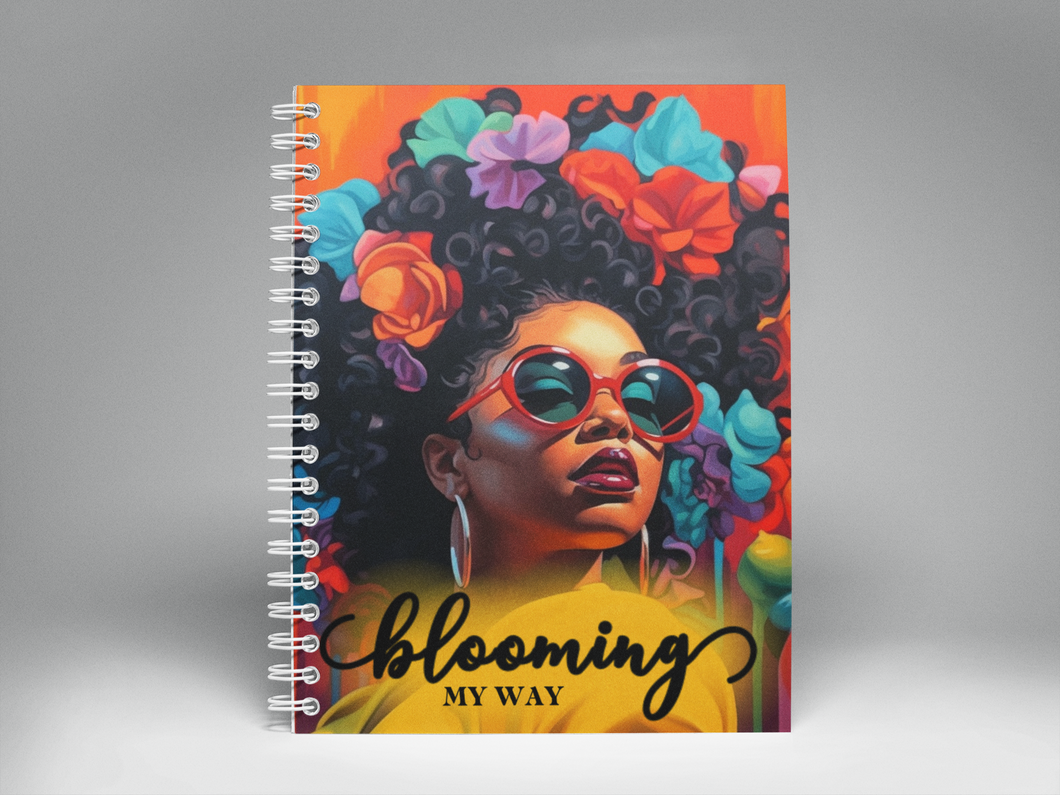 Colorful Blooming Notebook