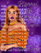 Load image into Gallery viewer, Purple Planned with Purpose Planner
