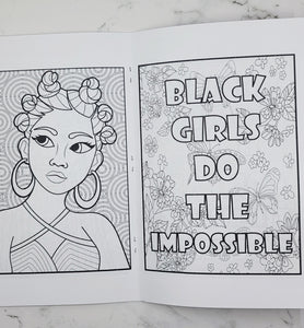 Black Girls Are Magic: A Coloring Book for Girls Who Rock [Book]