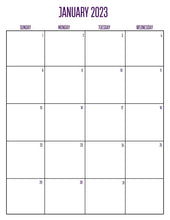 Load image into Gallery viewer, Purple Planned with Purpose Planner
