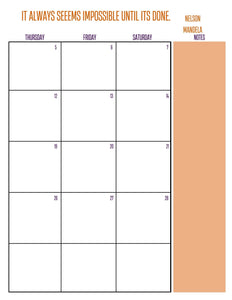Purple Planned with Purpose Planner