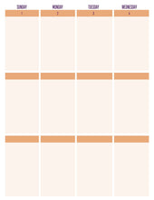 Load image into Gallery viewer, Purple Planned with Purpose Planner
